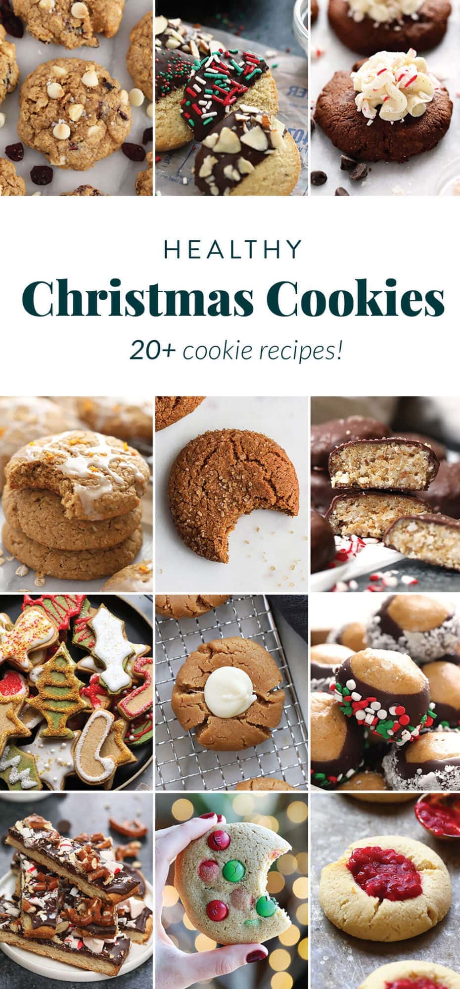 healthy christmas cookies