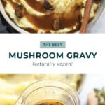 vegan mushroom gravy