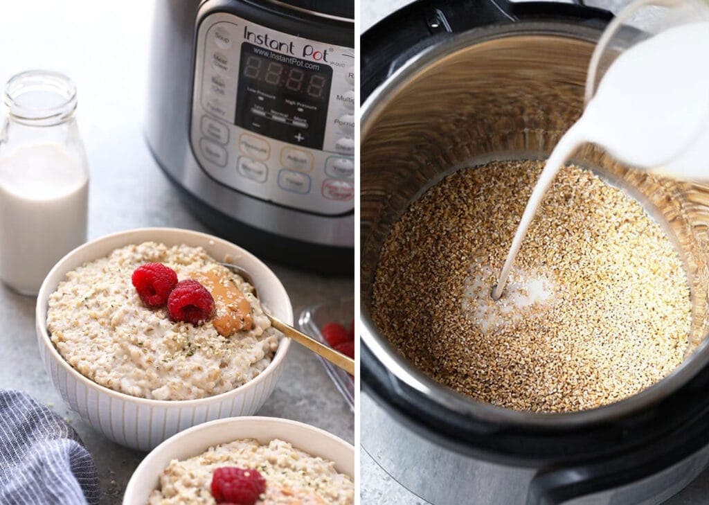 instant pot steel cut oats