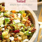 shaved brussels sprouts salad