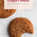 ginger cookies pin