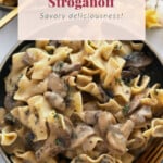 Mushroom Stroganoff