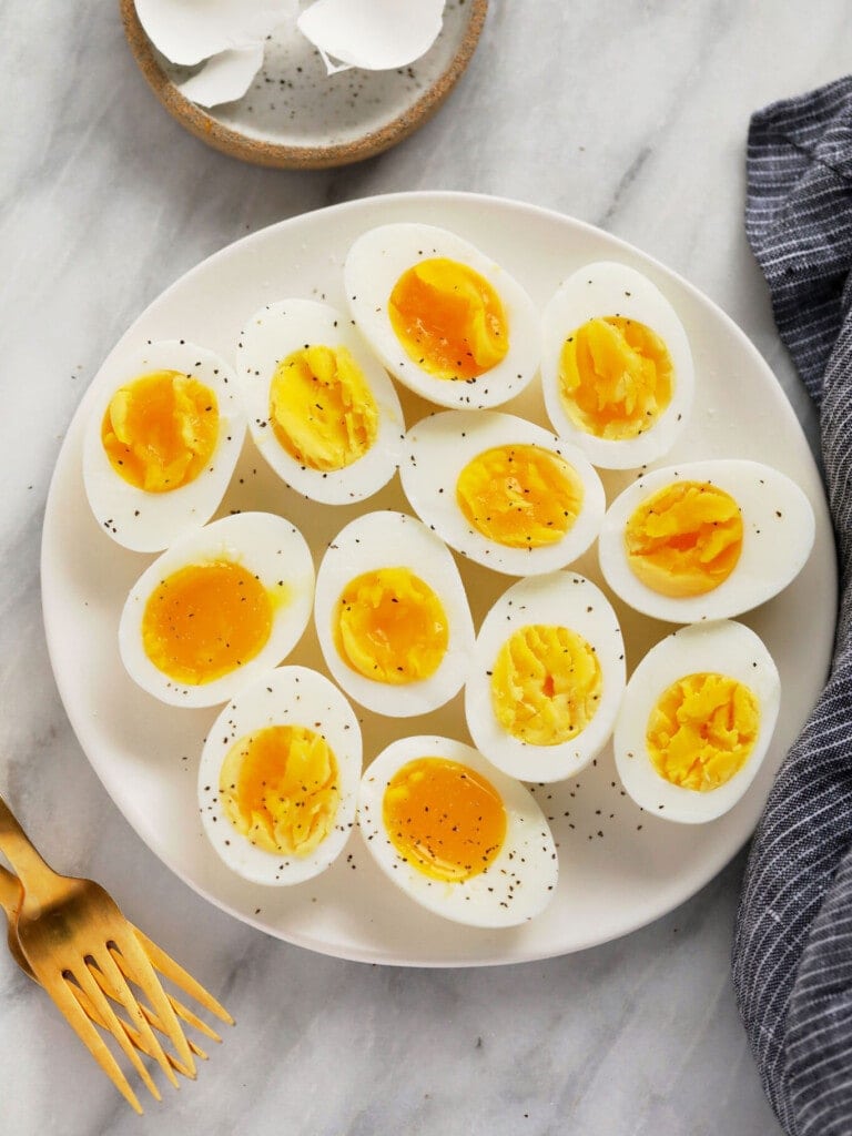 hard boiled eggs