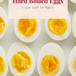 hard boiled eggs