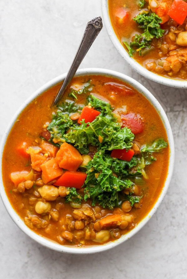 Instant Pot Soup in a bowl