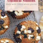 blueberry oatmeal muffins