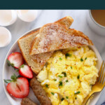 scrambled eggs