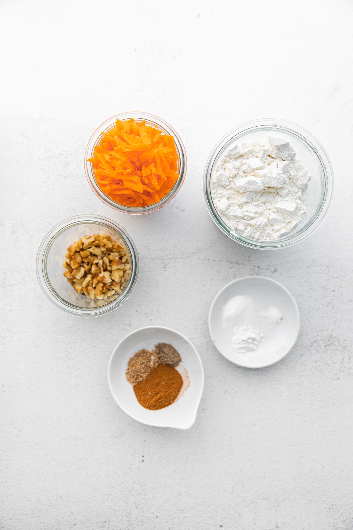 carrot muffin ingredients