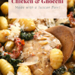 creamy chicken and gnocchi