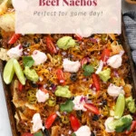 sheet pan nachos