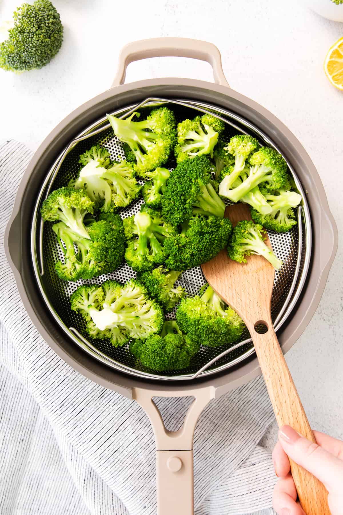 broccoli in Always Pan