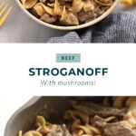 Beef Stroganoff