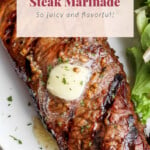 steak marinade pin