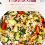 mediterranean couscous salad