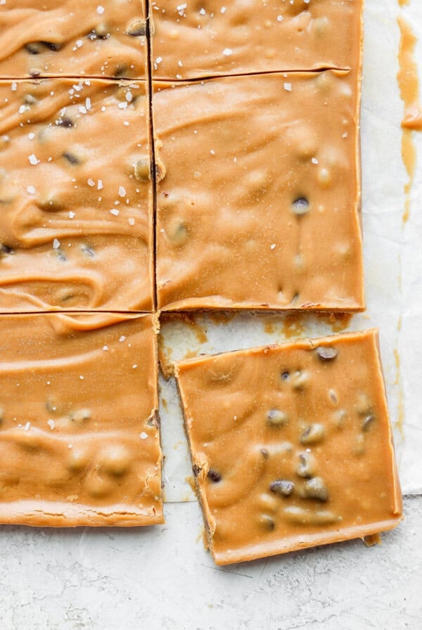 cookie dough freezer fudge