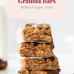 peanut butter granola bars