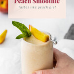 peach smoothie