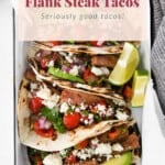 flank steak tacos