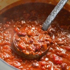 Best chili with spoon.