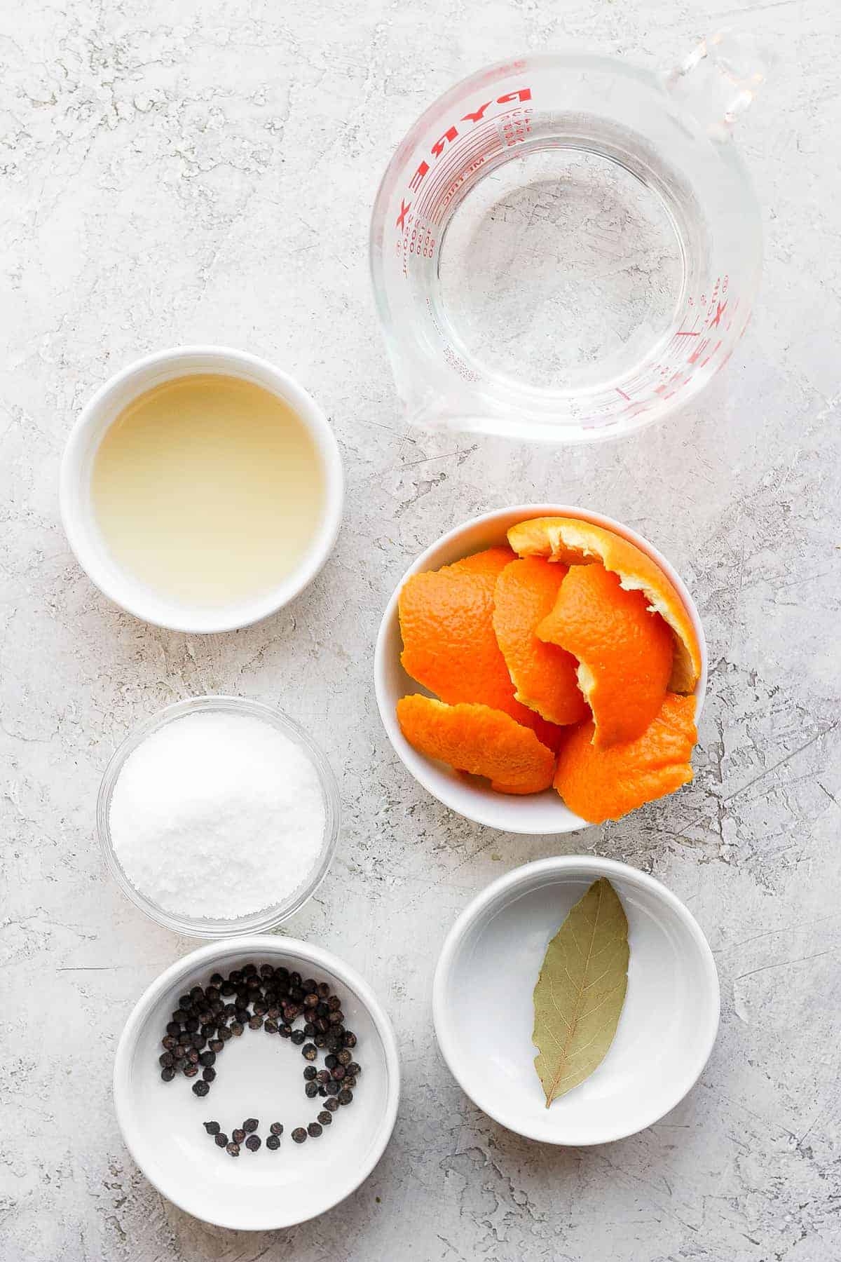 ingredients on counter