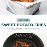 air fryer sweet potato fries