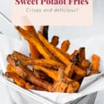 air fryer sweet potato fries