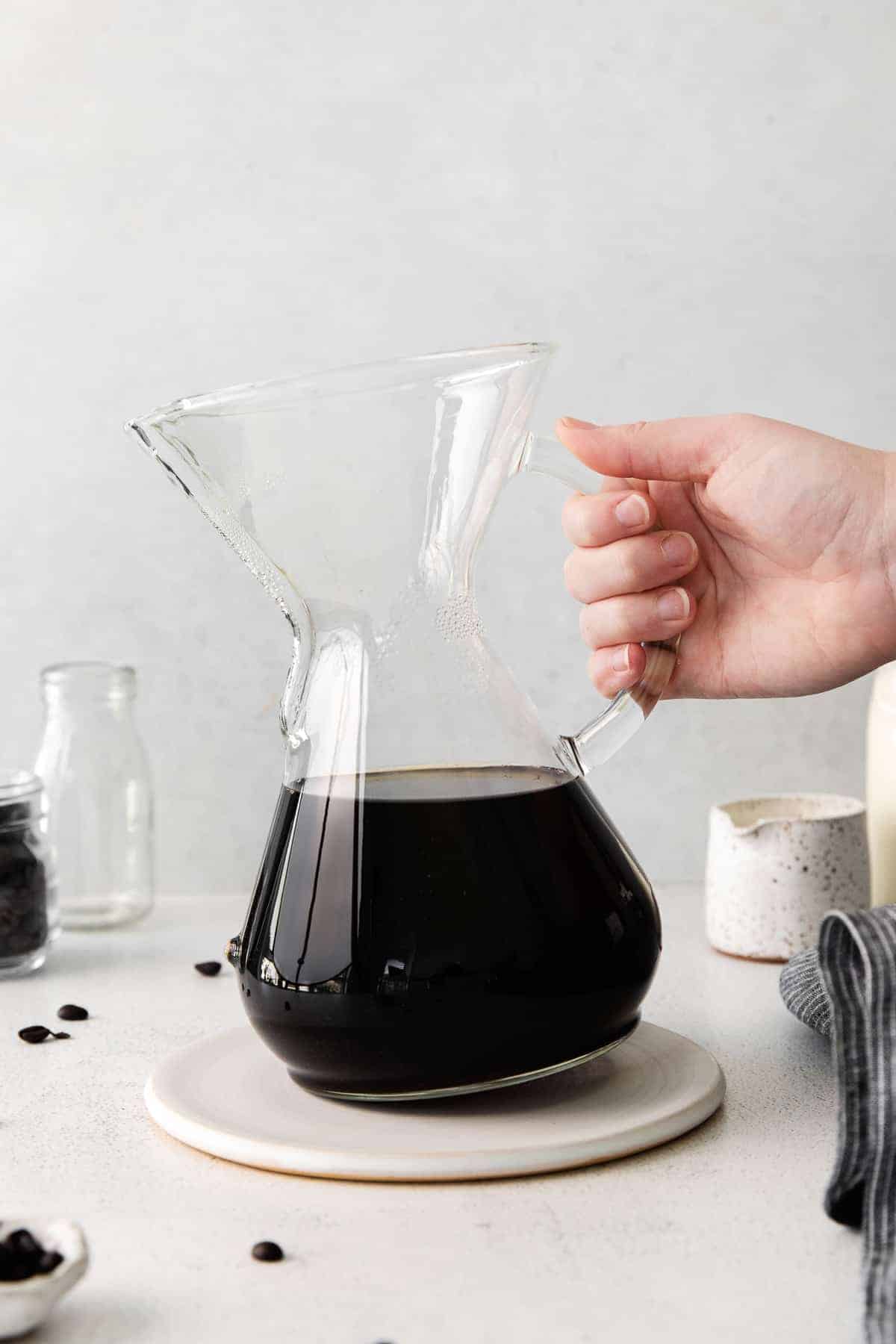 pour over coffee