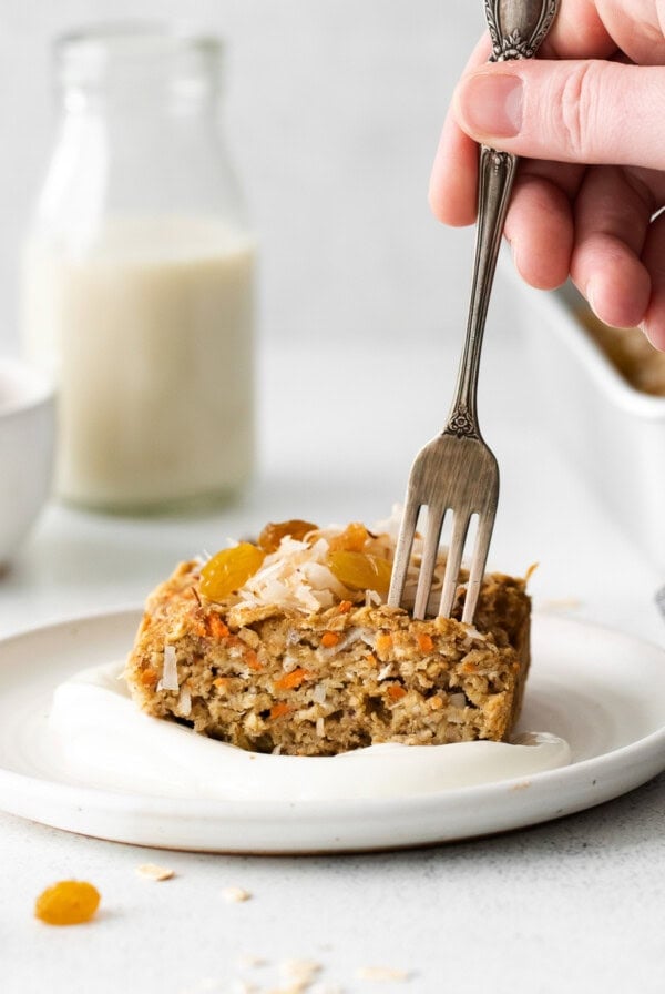 morning glory baked oatmeal