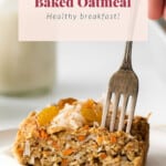 morning glory baked oatmeal