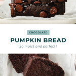 Pumpkin chocolate chip bread