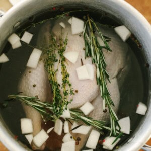 turkey brining in brine.