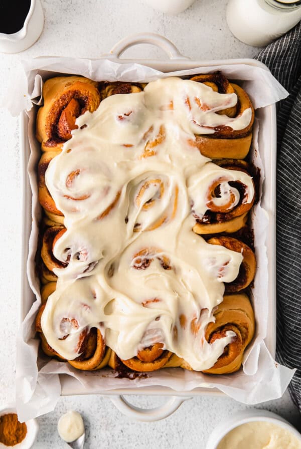 maple cinnamon rolls