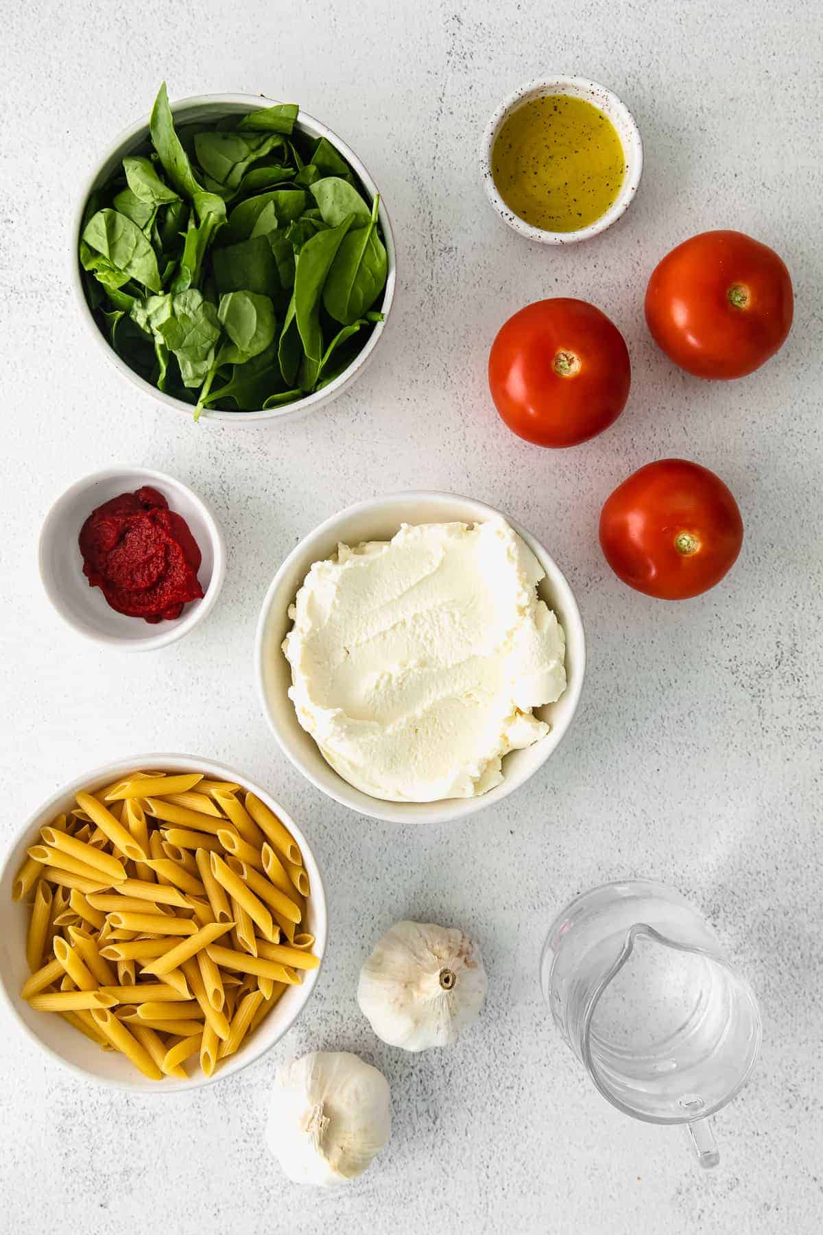 ingredients on countertop