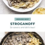 ground beef stroganoff