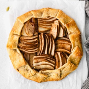 honey pear galette