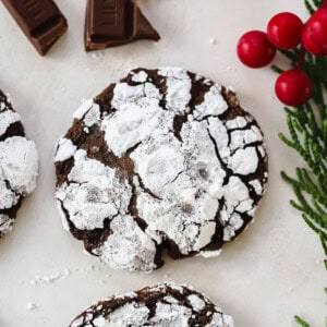 crinkle cookies