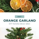 orange garland