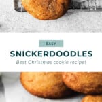 Snickerdoodle cookies