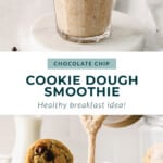 Chocolate Chip Cookie Dough Smoothie