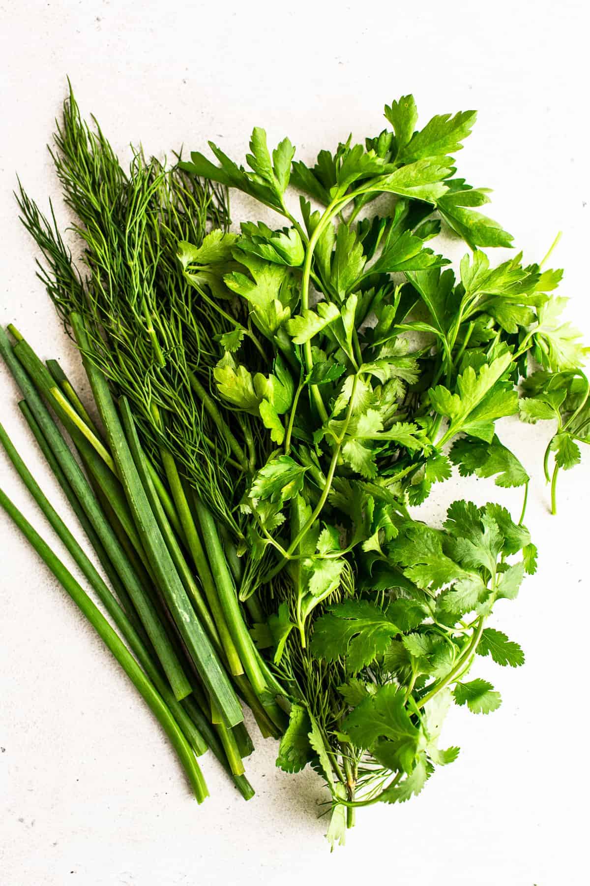 herbs on table