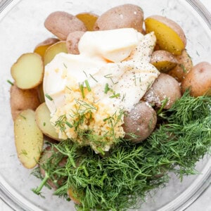 potatoes in bowl