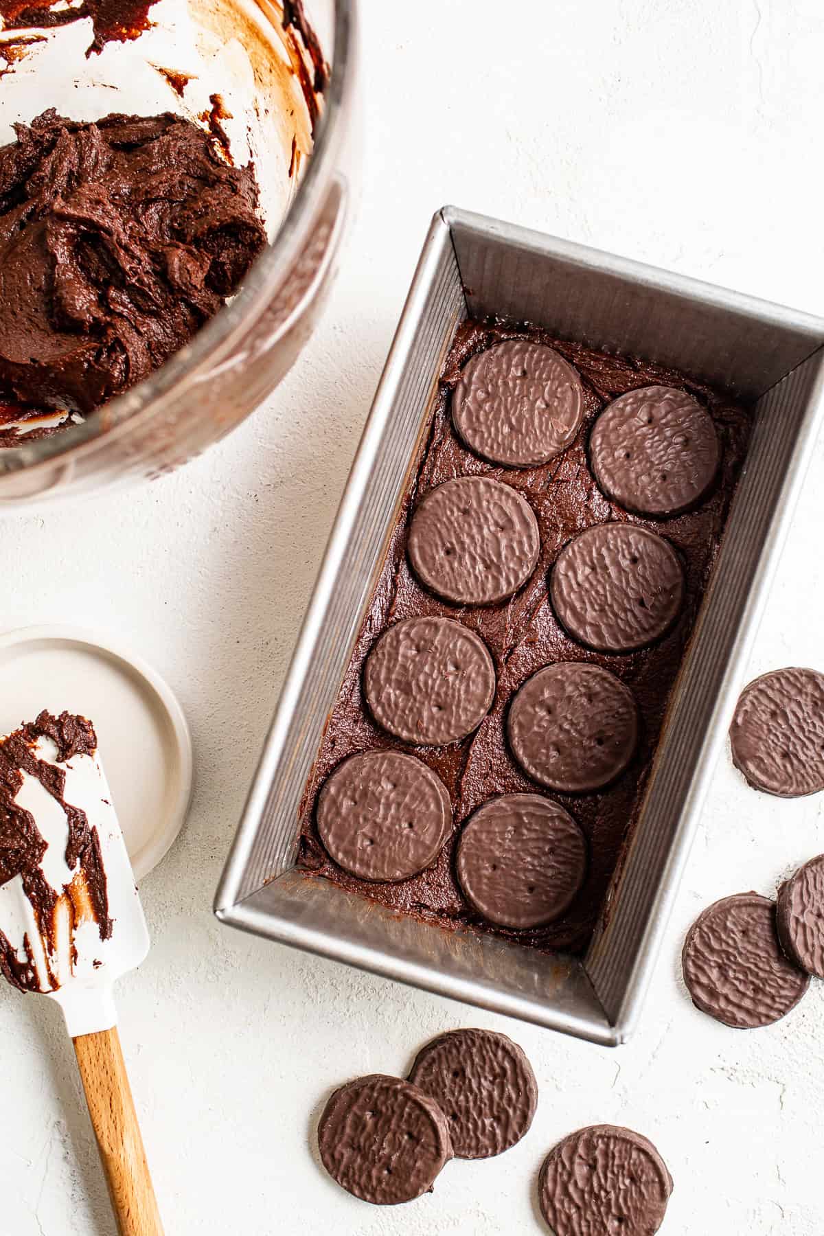 brownies in pan