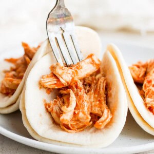 Chicken tinga tacos