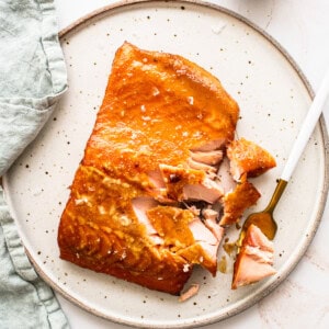 Maple Mustard Smoked Salmon