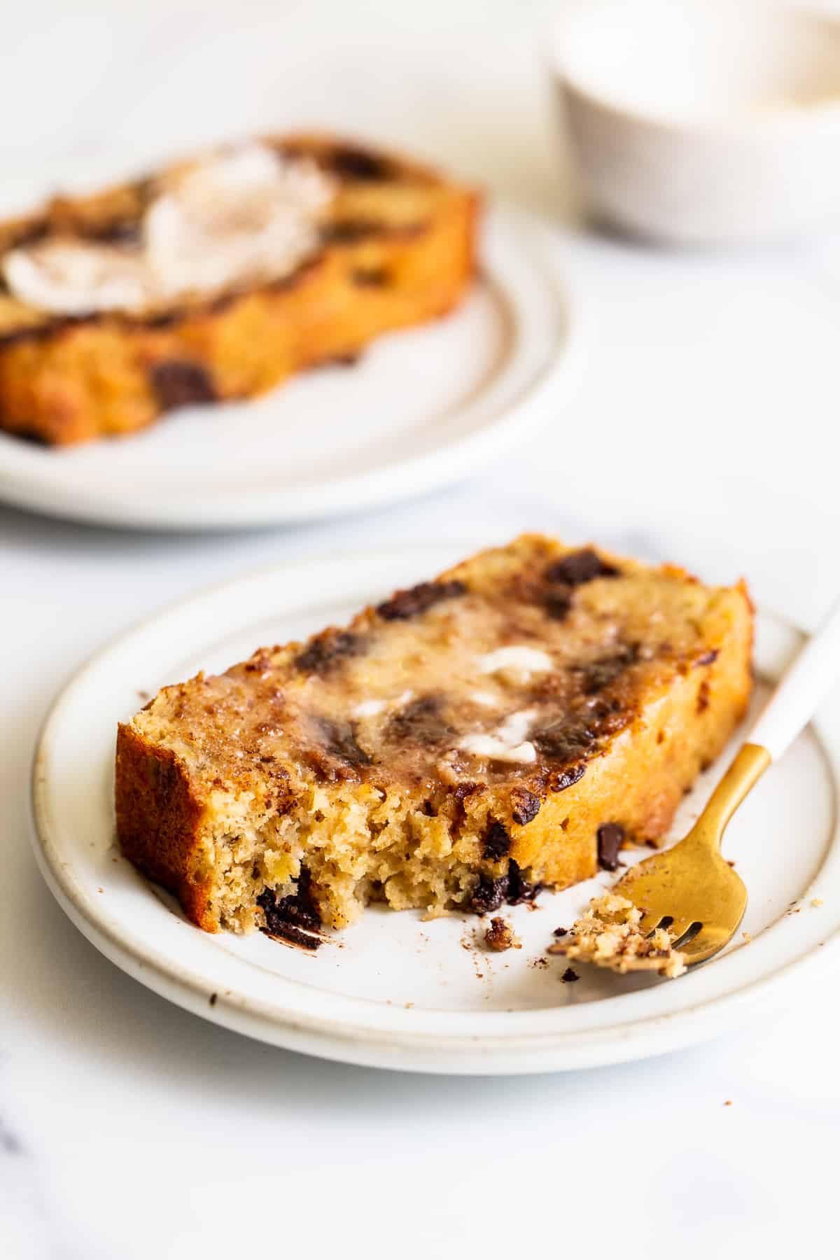 banana bread slice