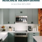 kitchen renovation