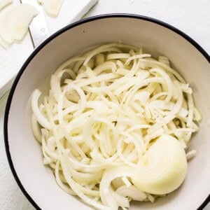 White onions in a bowl.