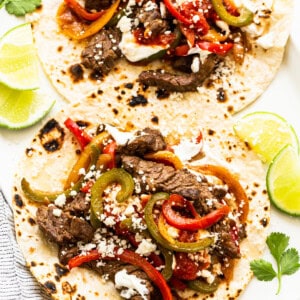 steak fajitas