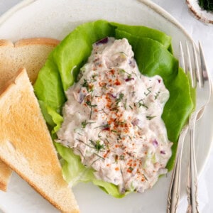 Healthy tuna salad.