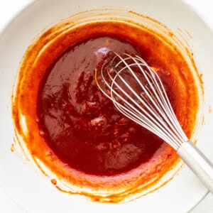 gochujang sauce in bowl.